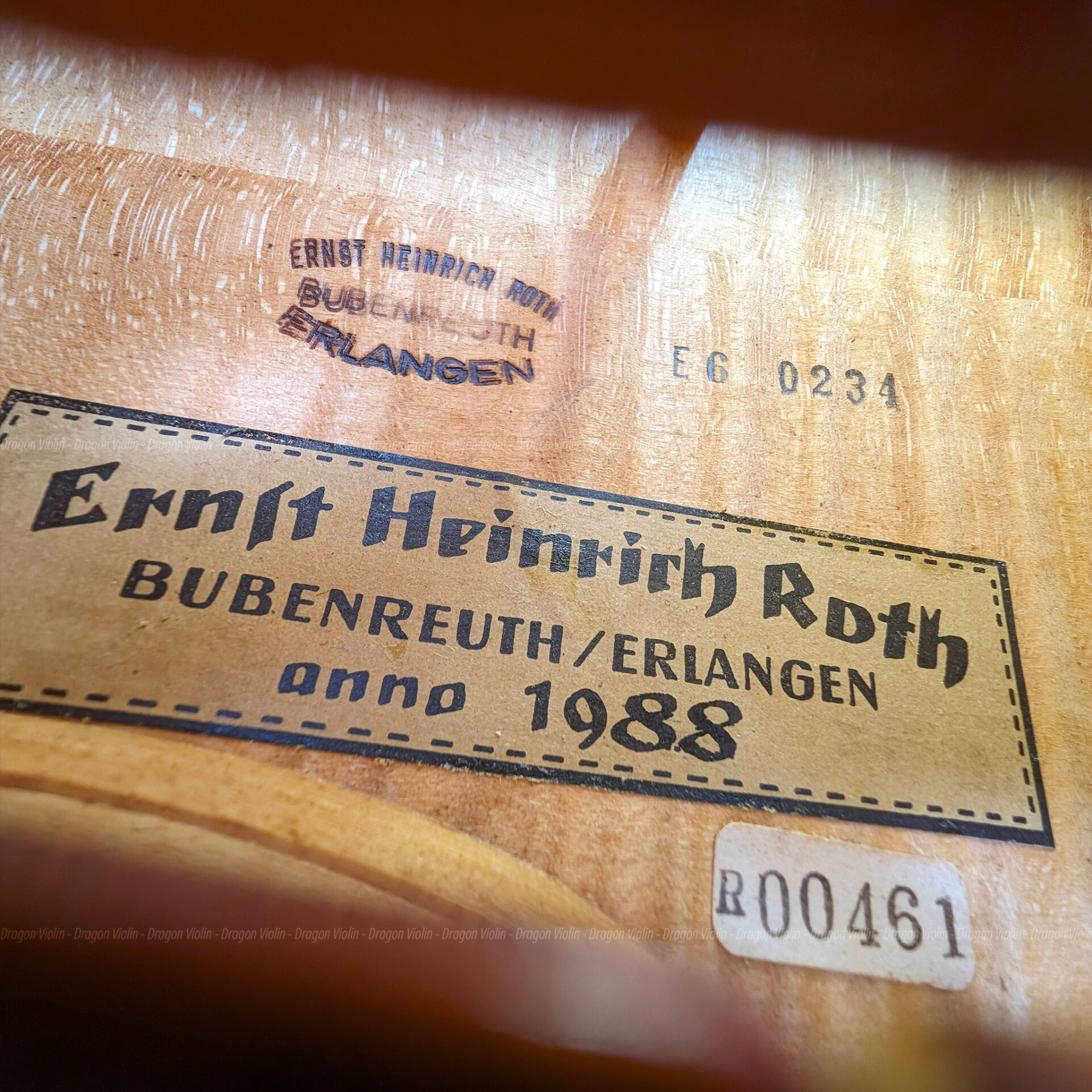 Ernst Heinrich Roth - Dragon Violin