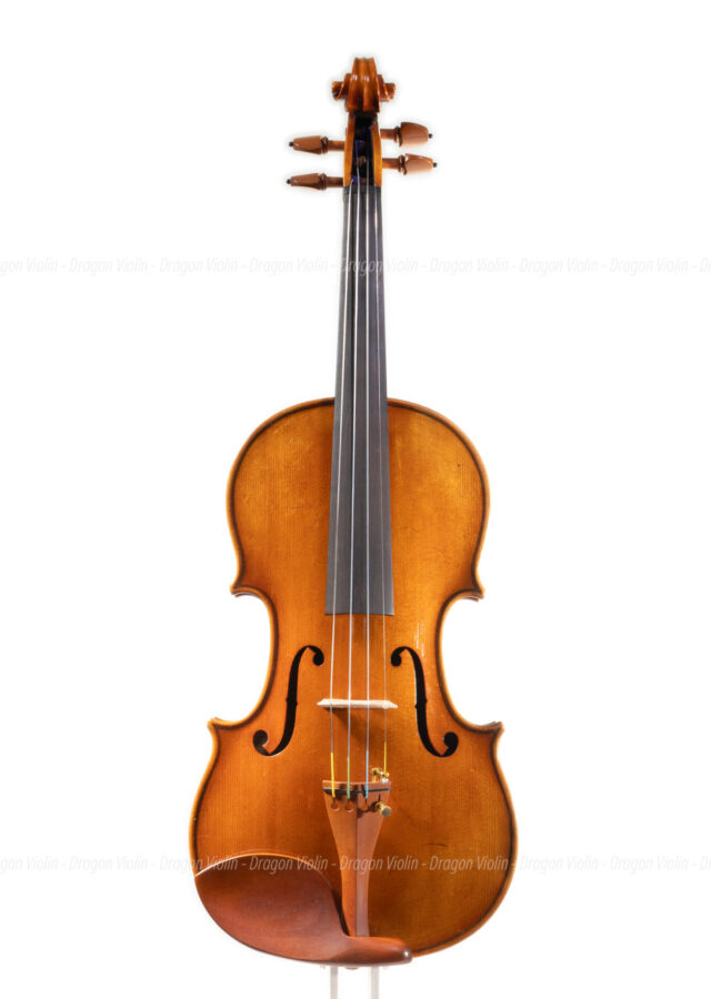 German violin, Henri Delille No.110 - dragonviolin.com