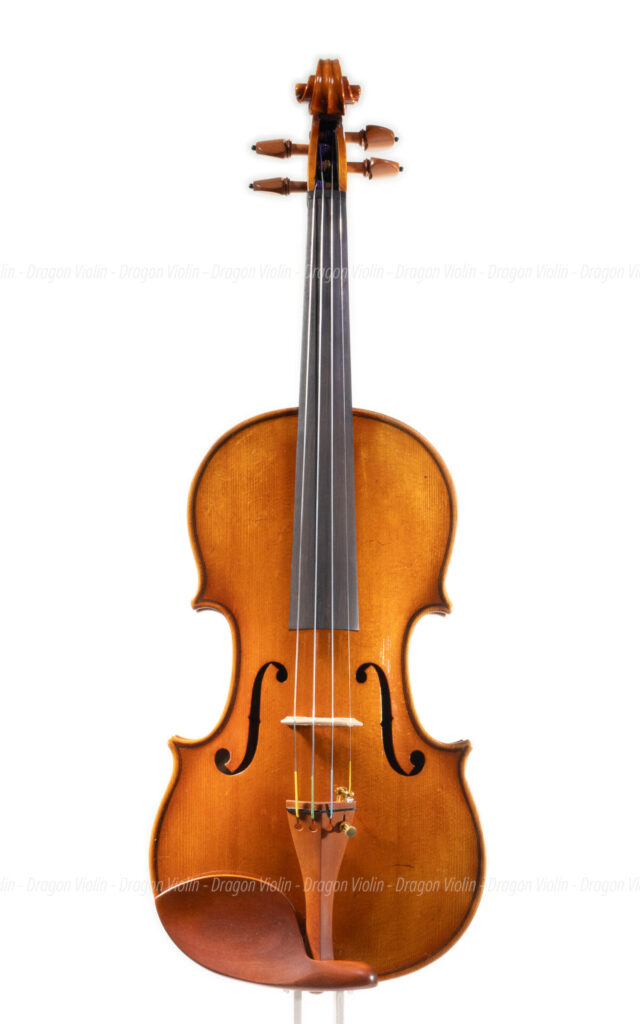 German violin, Henri Delille No.110 - dragonviolin.com