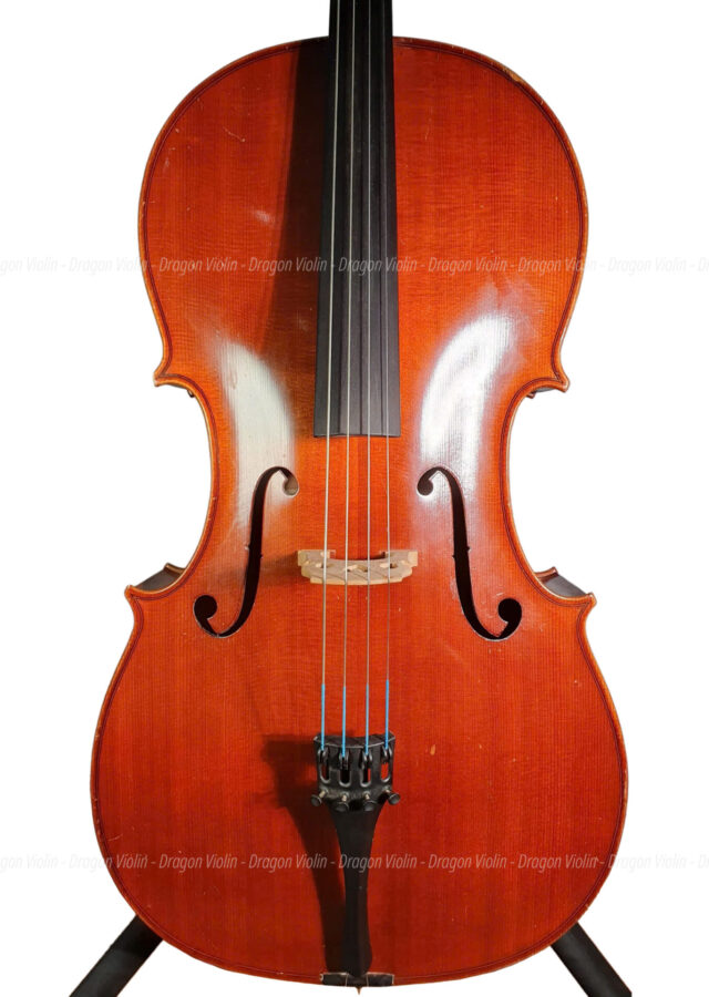 German cello, Horst Grunert No. 209, 1983 - dragonviolin.com